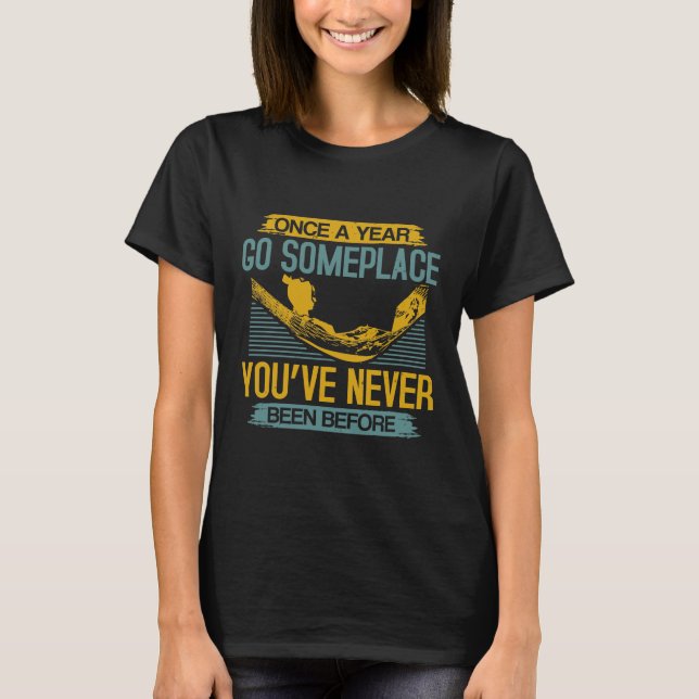 Travel vacation around the world t shirt (Framsida)