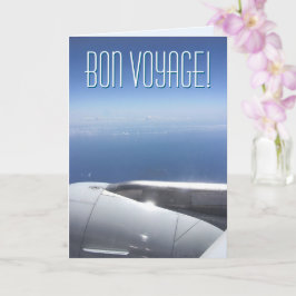 Travel Wanderlats Window Seat Bon Voyage Kort