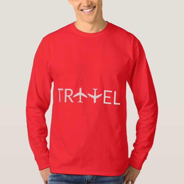 Traveler junkie t shirt (Framsida)