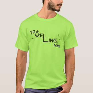 Traveling Man Shirt Tee Shirt