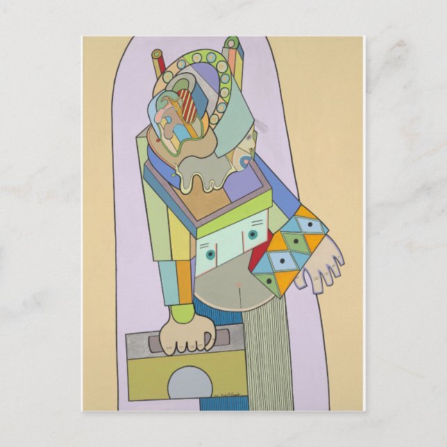 "Traveling On" av Ruchell Alexander Vykort (Framsida)