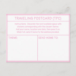 TRAVELING POSTCARD (TPC) VYKORT