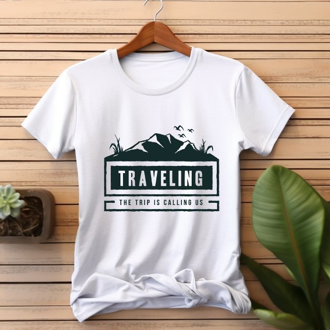 Traveling Resa ringer T-Shirt (Skapare uppladdad)