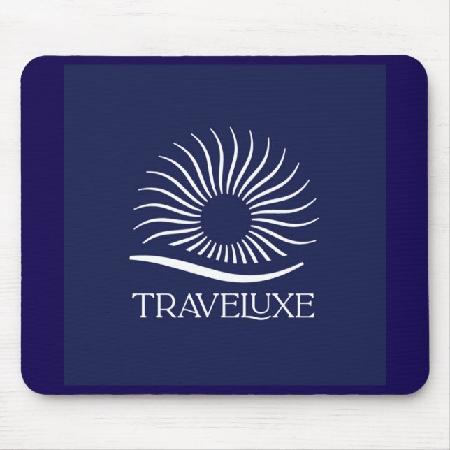 Traveluxe Logo Mousepad Musmatta (Framsidan)