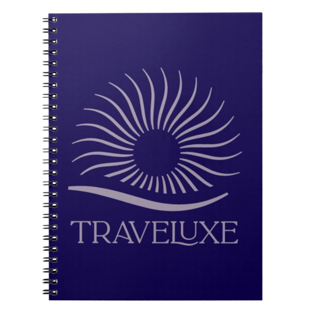 Traveluxe Logoblock Anteckningsbok (Framsidan)