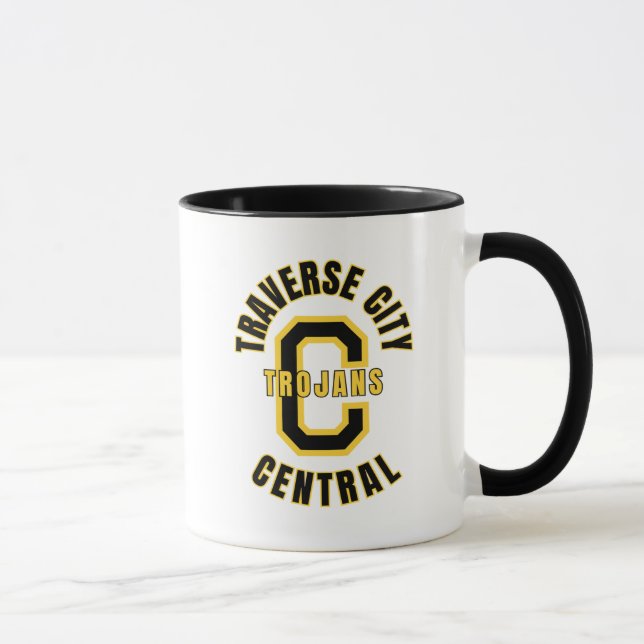 Traverse City Central High School Kaffe Mugg (Höger)