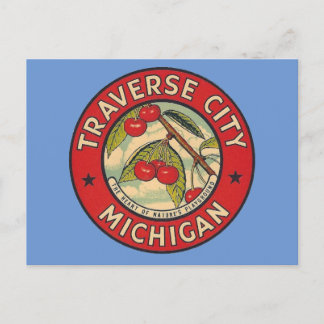 Traverse City, Michigan - vykort