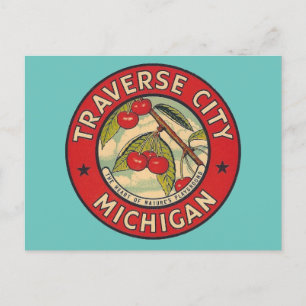 Traverse City, Michigan - Vykort