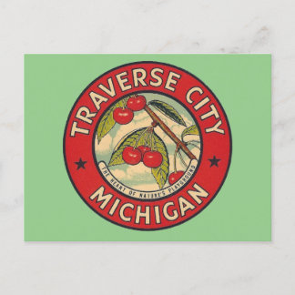 Traverse City, Michigan - vykort