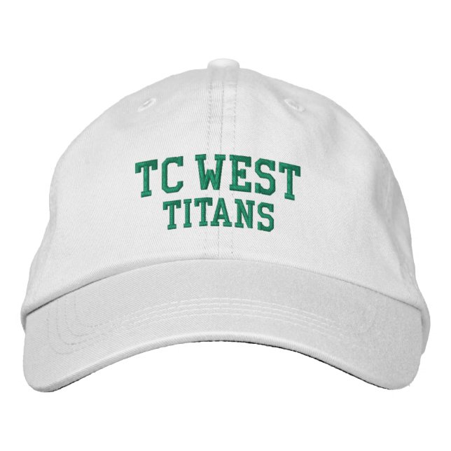 Traverse City Väster High School Embroized Hat Broderad Keps (Framsida)
