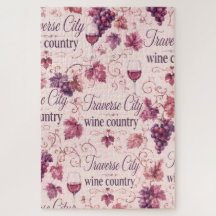 Traverse City Wine Country Druvor & Vinrankor