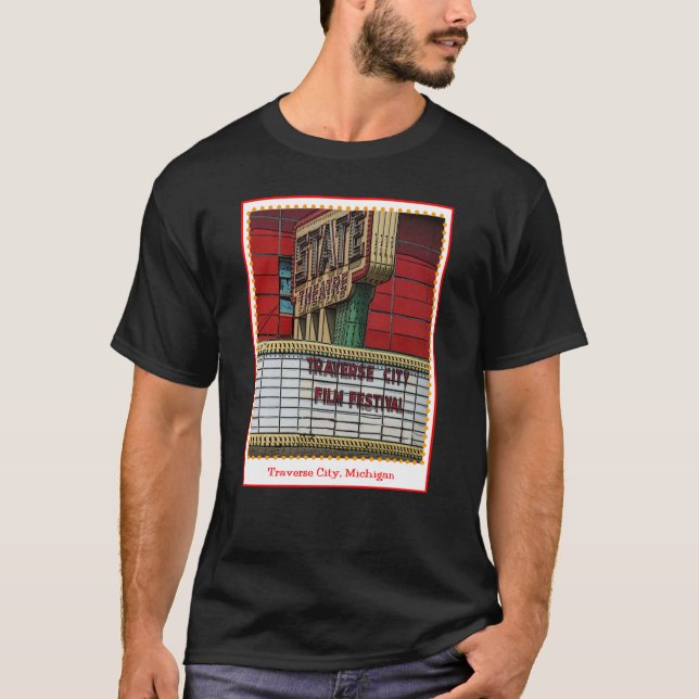 Traversstadsfilmfestival! T-shirt (Framsida)