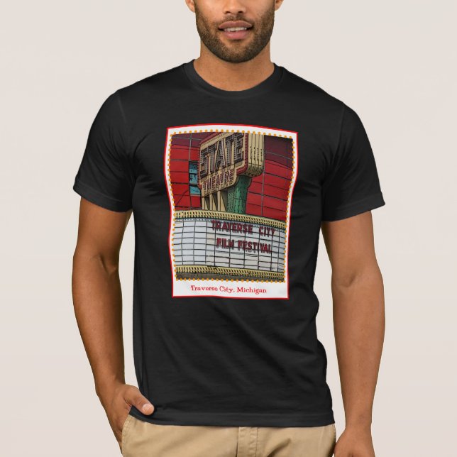 Traversstadsfilmfestival Tee Shirt (Framsida)