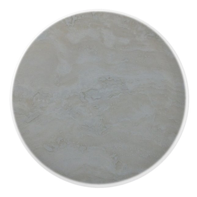 Travertine Ceramic Knob Knopp (Framsidan)