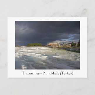 Travertines - Pamukkale (Turkiet) Vykort