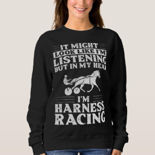 Travhäst Travbana Travare Travsport Hästkapplöpnin T Shirt