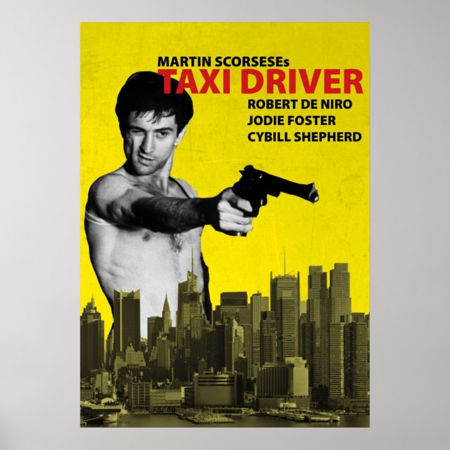Travis Bickle för drivrutiner för taxi Poster (Framsidan)