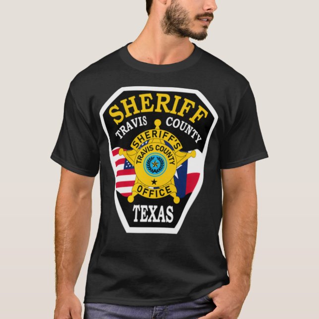 Travis County sheriff's Office (TCSO) T Shirt (Framsida)