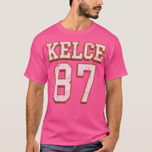 Travis Kelce Jersey Back Print T Shirt