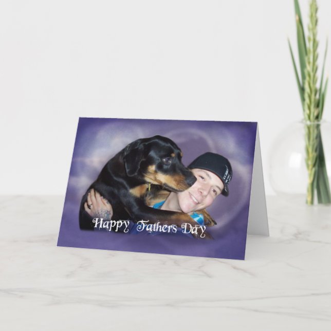 Travis och hans Pappa Kort (Framsida)