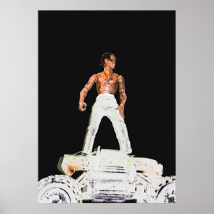 Travis Scott Rodeo A3 size extended Album inverted Poster