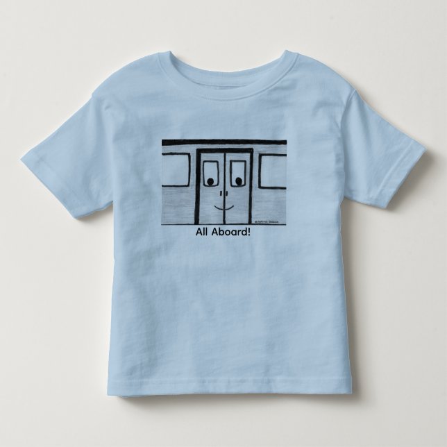 "Travis tågdörren" T-shirt (Framsida)