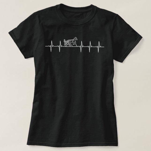 Travlöpningens Hjärta T Shirt (Design framsida)