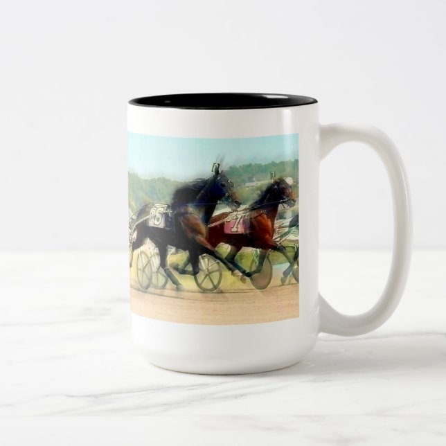 Travsportmugg Två-Tonad Mugg (Höger)