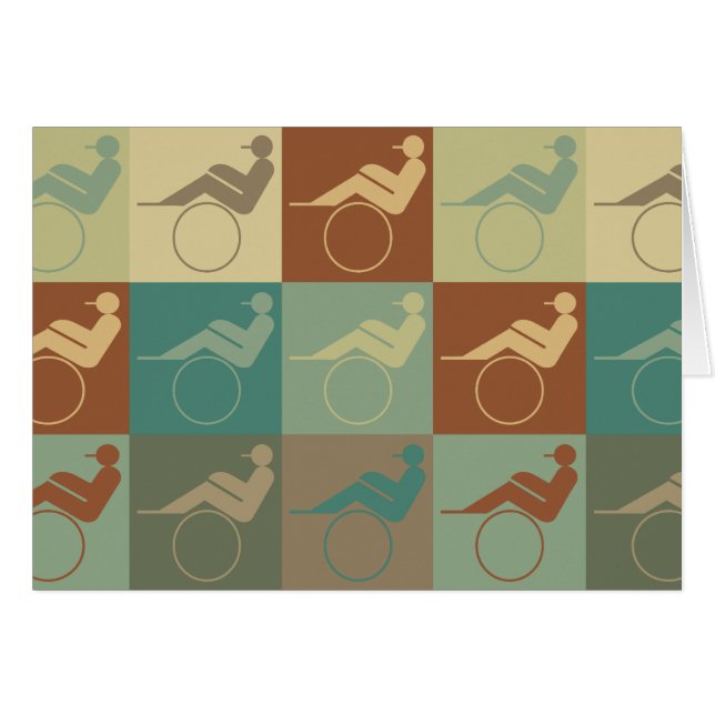Travsportpopkonst Hälsningskort (Framsidan Horizontal)