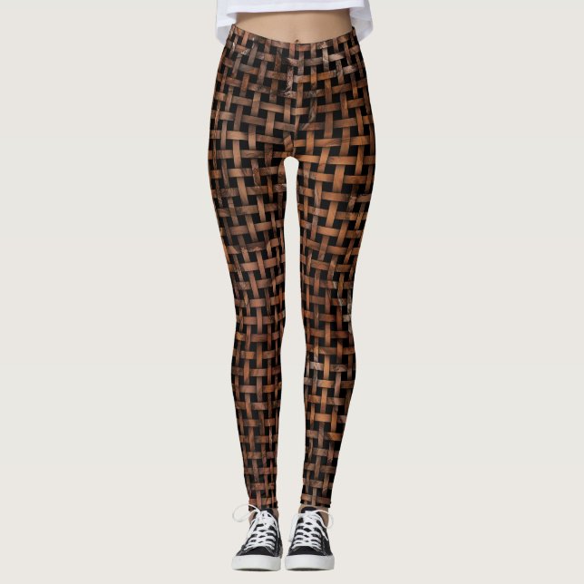 Trävträ, Mönster Leggings (Framsida)