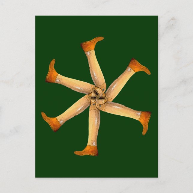 Trävykort Ben Vykort (Framsida)