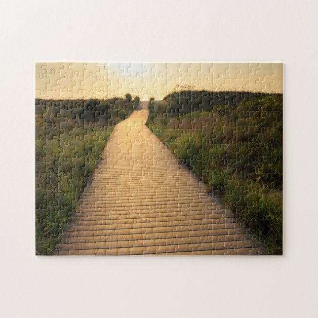 TräWalkway som sätter på land Pussel (Horisontell)