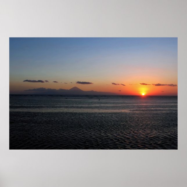 Trawangan Sunset Poster (Framsidan)