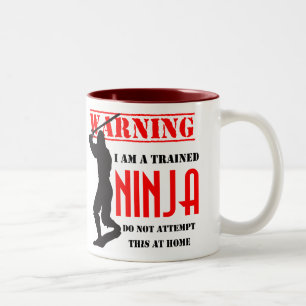 TraWN Ninja Två-Tonad Mugg