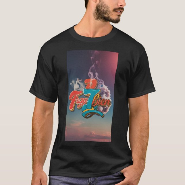 Traybien Retro-Futuristiska Collage T Shirt (Framsida)