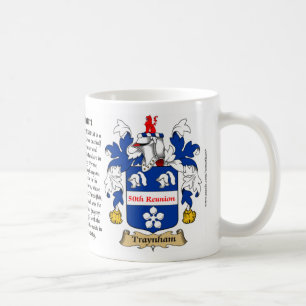 Traynham 50th mötevapensköld kaffemugg