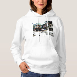 TRC Neon streetcar Women's Hoodie T Shirt