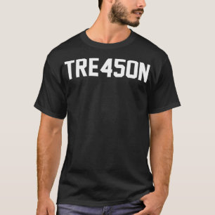 TRE45ON Kantitrumpetskjorta T Shirt