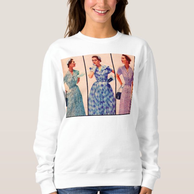 tre 1953-klänningar - vintage t-shirt (Framsida)