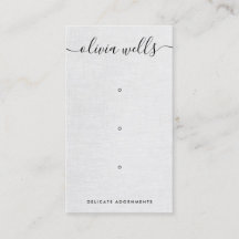 Tre 3 Hål Grått Earring Visning Holder