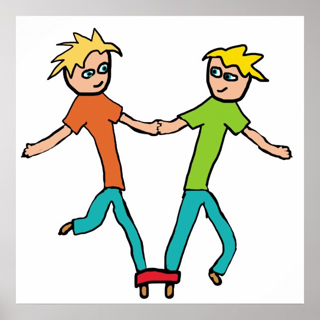 Tre äldre Tävling Poster (Framsidan)