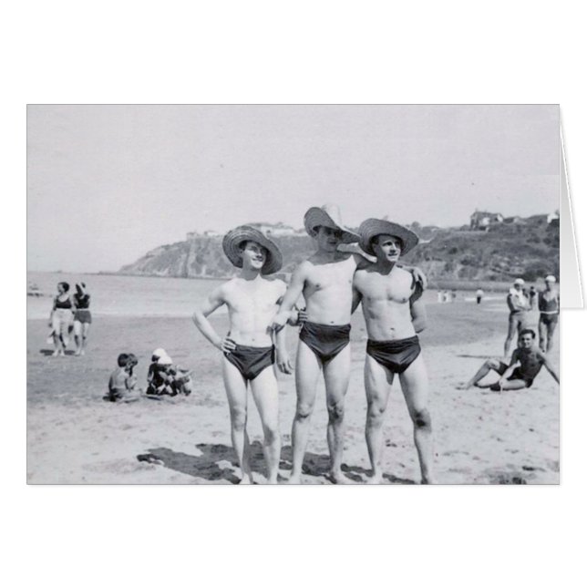 Tre Amigos Hälsningskort (Framsidan Horizontal)