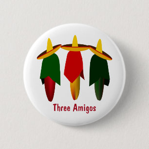 Tre Amigos Hett Peppers Knapp