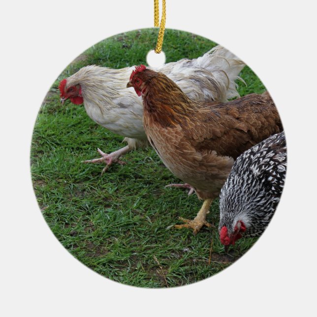 Tre Amigos Julgransprydnad Keramik (Framsidan)