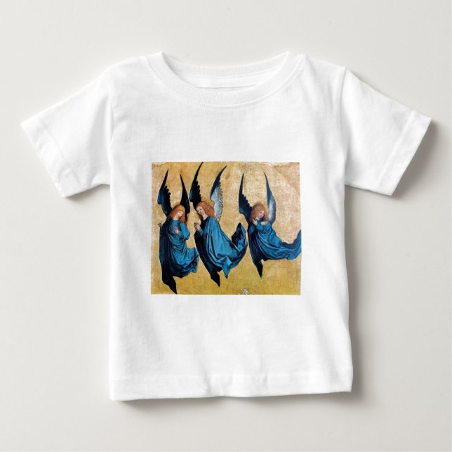 TRE ÄNGLAR I BLÅ TEE SHIRT (Framsida)