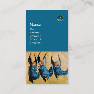 TRE ÄNGLAR MONOGRAM, Blue Sapphire Visitkort