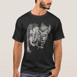 tre ansikten av helvetet T-shirt