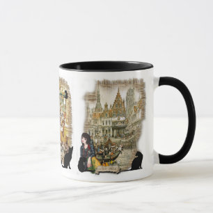 Tre Anton Pieck-utformningar Mugg