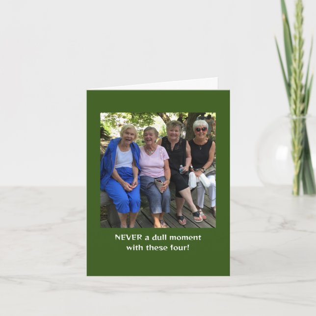 Tre apor plus en till kort (Framsida)