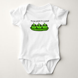 Tre ärtor i en pod Onsie T Shirt